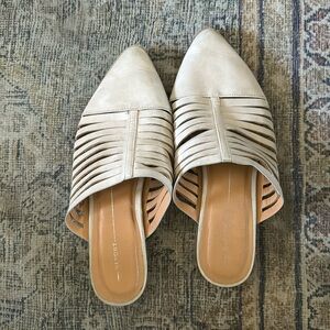 Taupe/grey flats
